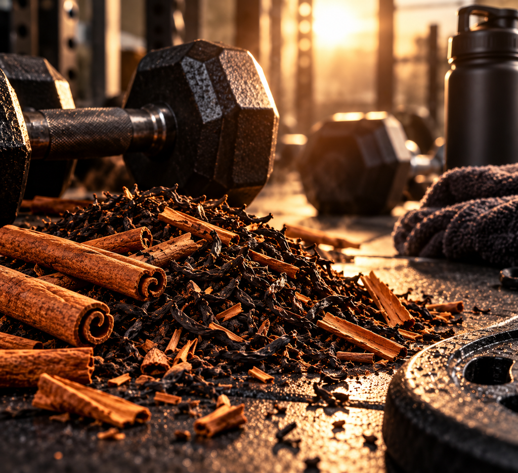 CoreX by Alysar Boost Me Up Blend, loose leaf black tea with cinnamon for a daily tea ritual